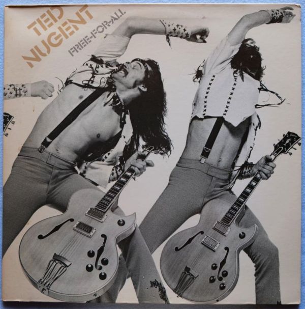 Ted Nugent - Free-For-All PE 34121 輸入盤 LP_画像1