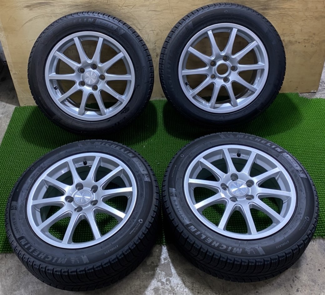 205/55R16 MICHELIN【2017年】(社外アルミホイール) 16X6.5JJ ET47 5H