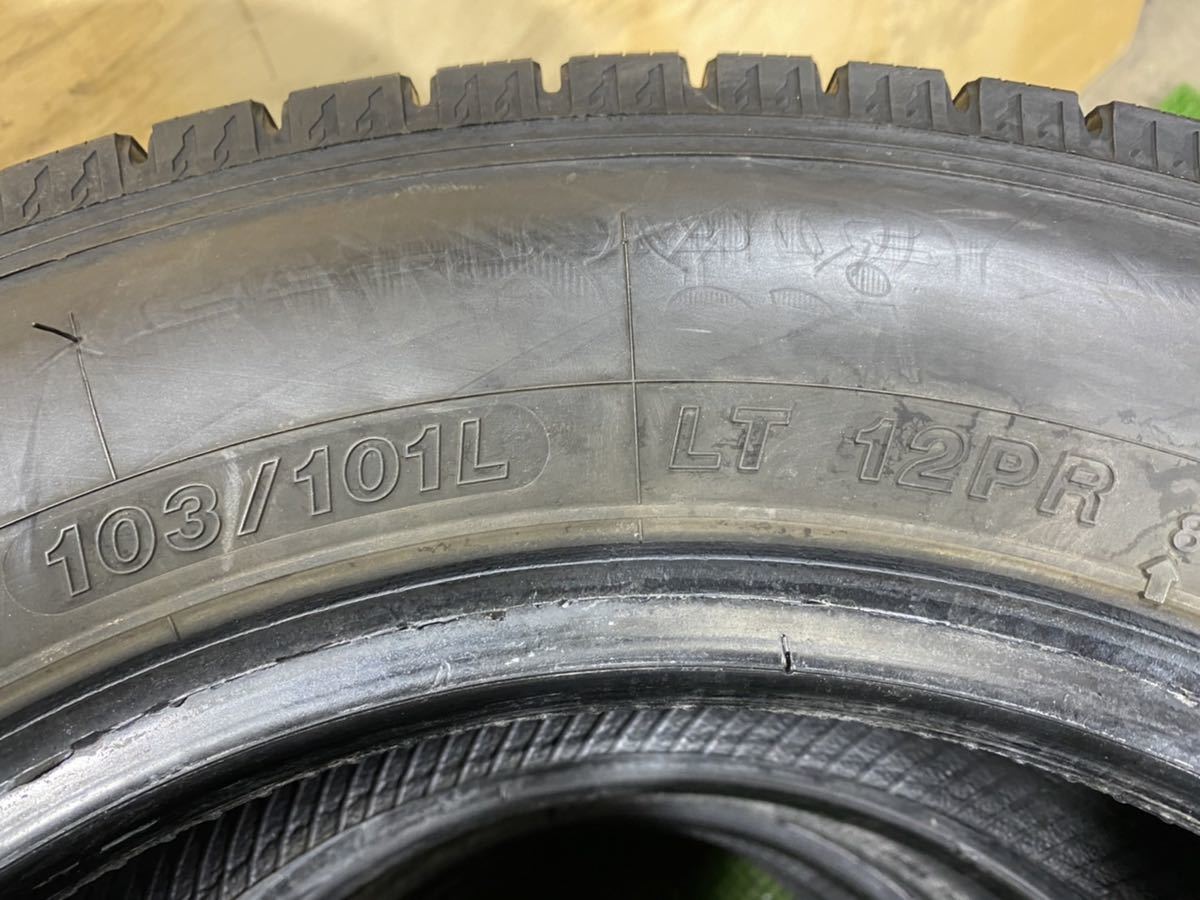 175/75R15 LT ヨコハマアイスガード91 2018年9mm 4本セット エア漏れチェック済_画像7