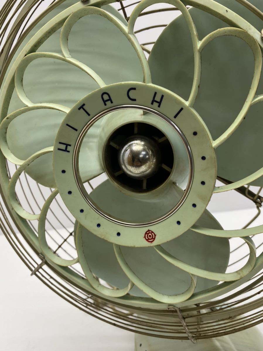 昭和初期扇風機 Yahoo!オークション - XE2975 昭和レトロ HITACHI AC Desk FAN