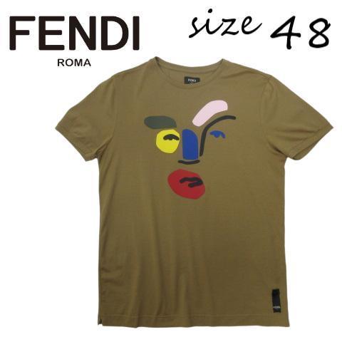 美品】フェンディ FENDI ピカソ ラバー フェイス Tシャツ カットソー