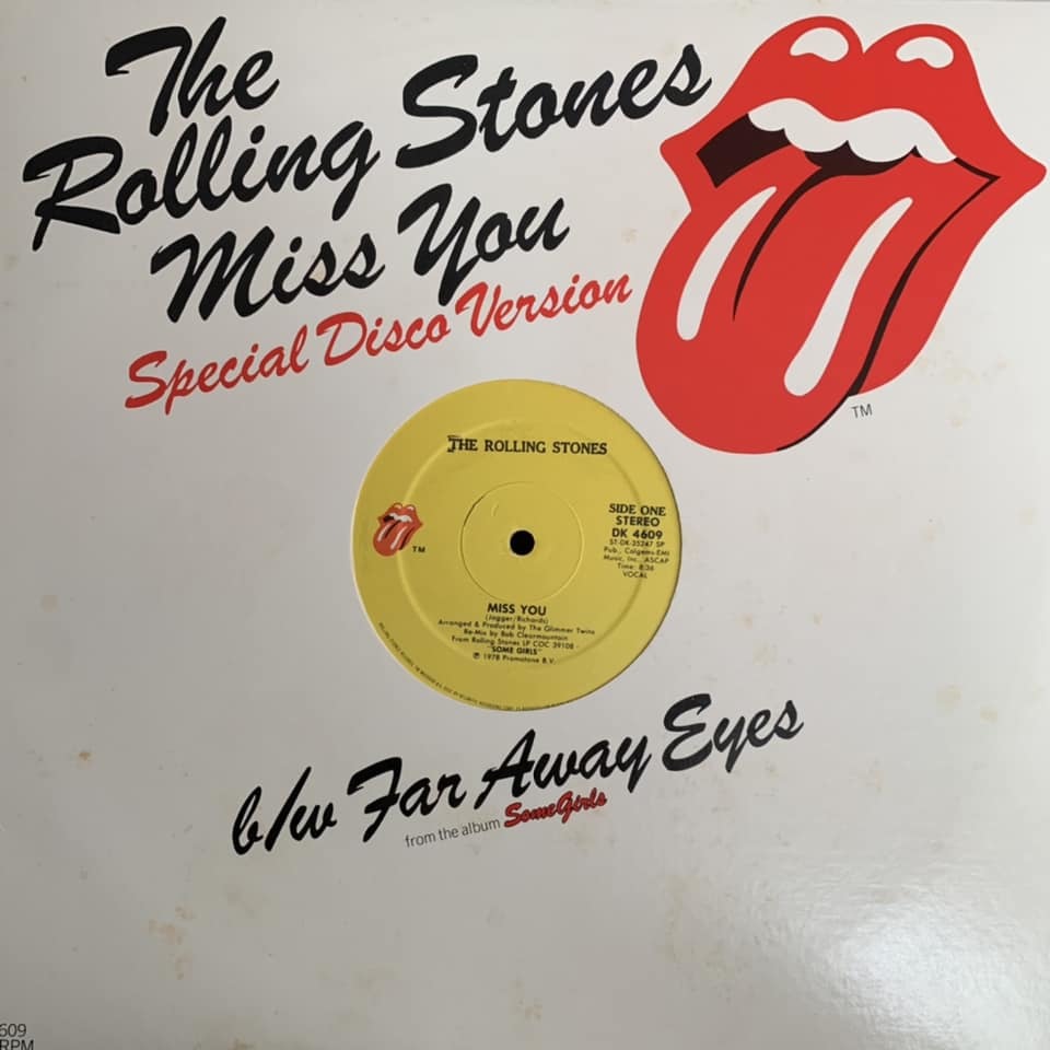  ★ The Rolling Stones - Miss You (Special Disco Version) ★ 12inch シングル US盤　_画像2