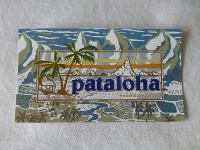 patagonia PATAGONIA HONOLULU pataloha sticker pataro is patagoniaPATAGONIA Honolulu Hawaii Honolulu Patagonia PATAGONIA pataloha