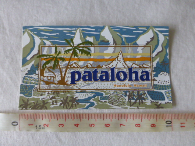 patagonia PATAGONIA HONOLULU pataloha sticker pataro is patagoniaPATAGONIA Honolulu Hawaii Honolulu Patagonia PATAGONIA pataloha