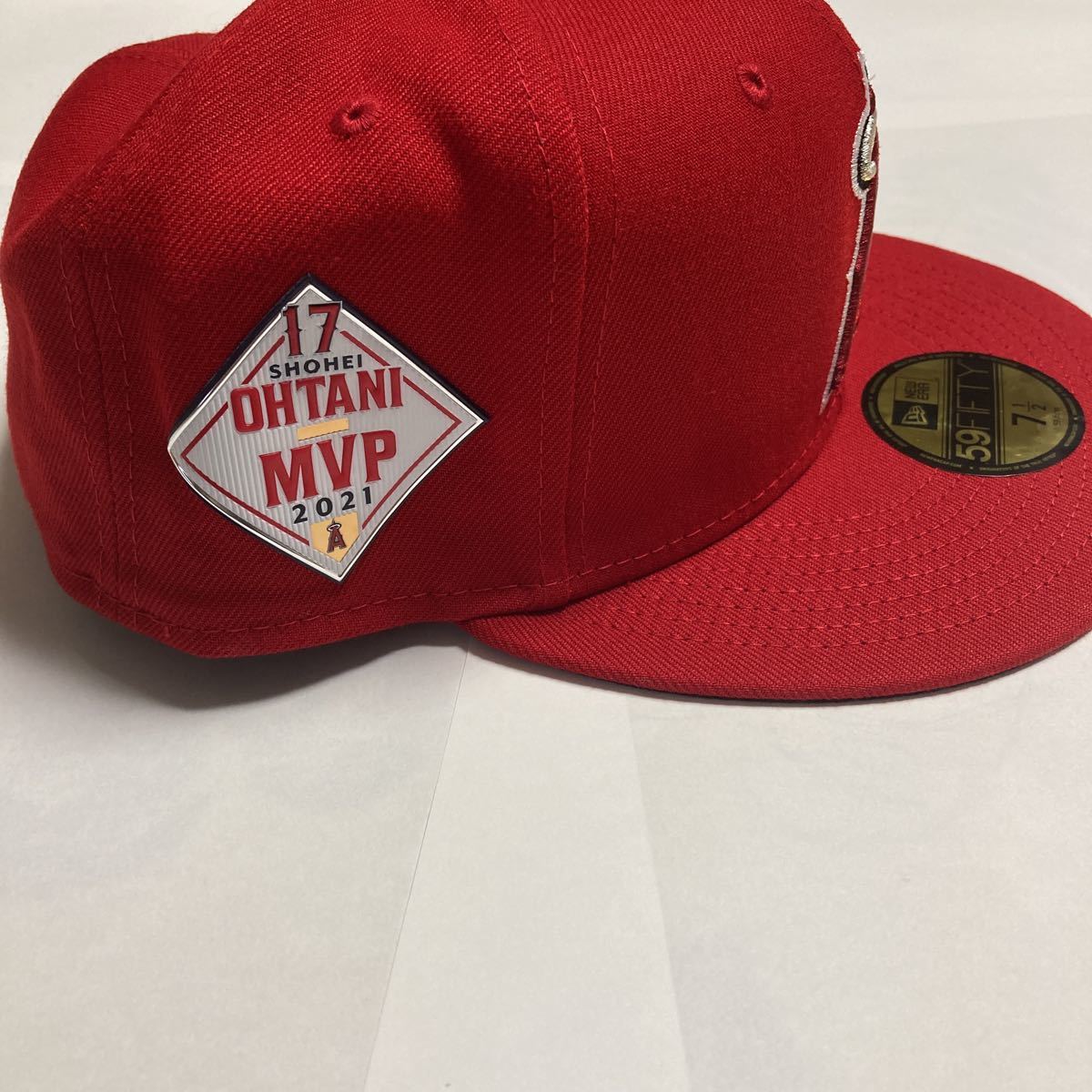 ニューエラ キャップ 59FIFTY MLBオンフィールド 大谷翔平 2021 MVPパッチ ロサンゼルス・エンジェルス