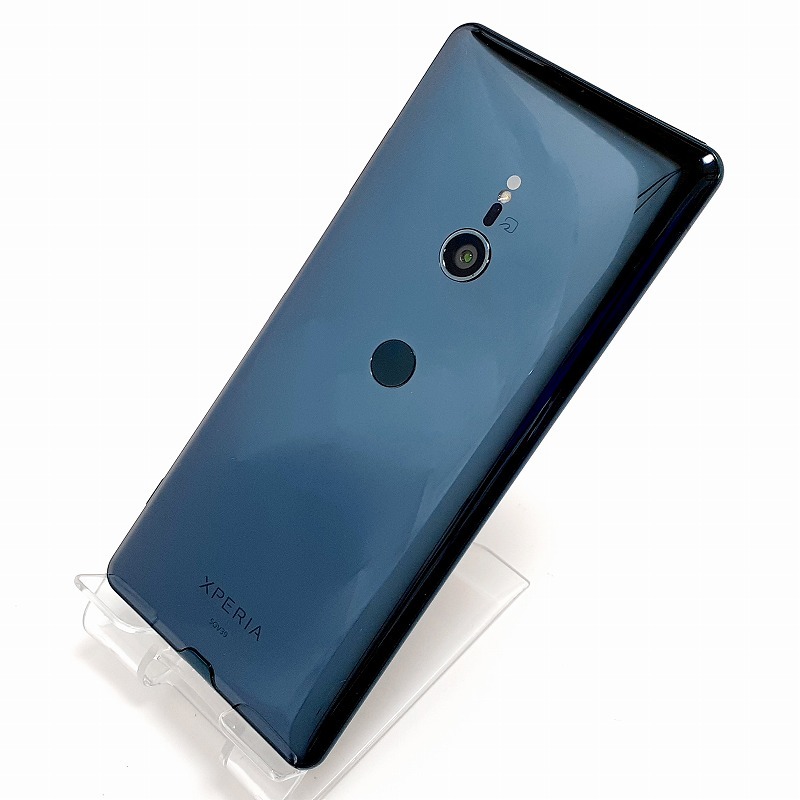 Xperia XZ3 SIMロック解除済み au フォレストグリーン SONY ソニー Android SIMフリー エーユー SOV39 Aランク_画像2