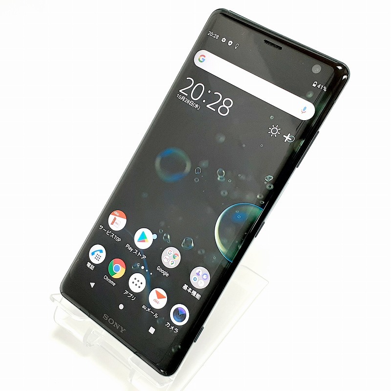 最適な価格 Xperia XZ3 SIMロック解除済み au フォレストグリーン SONY