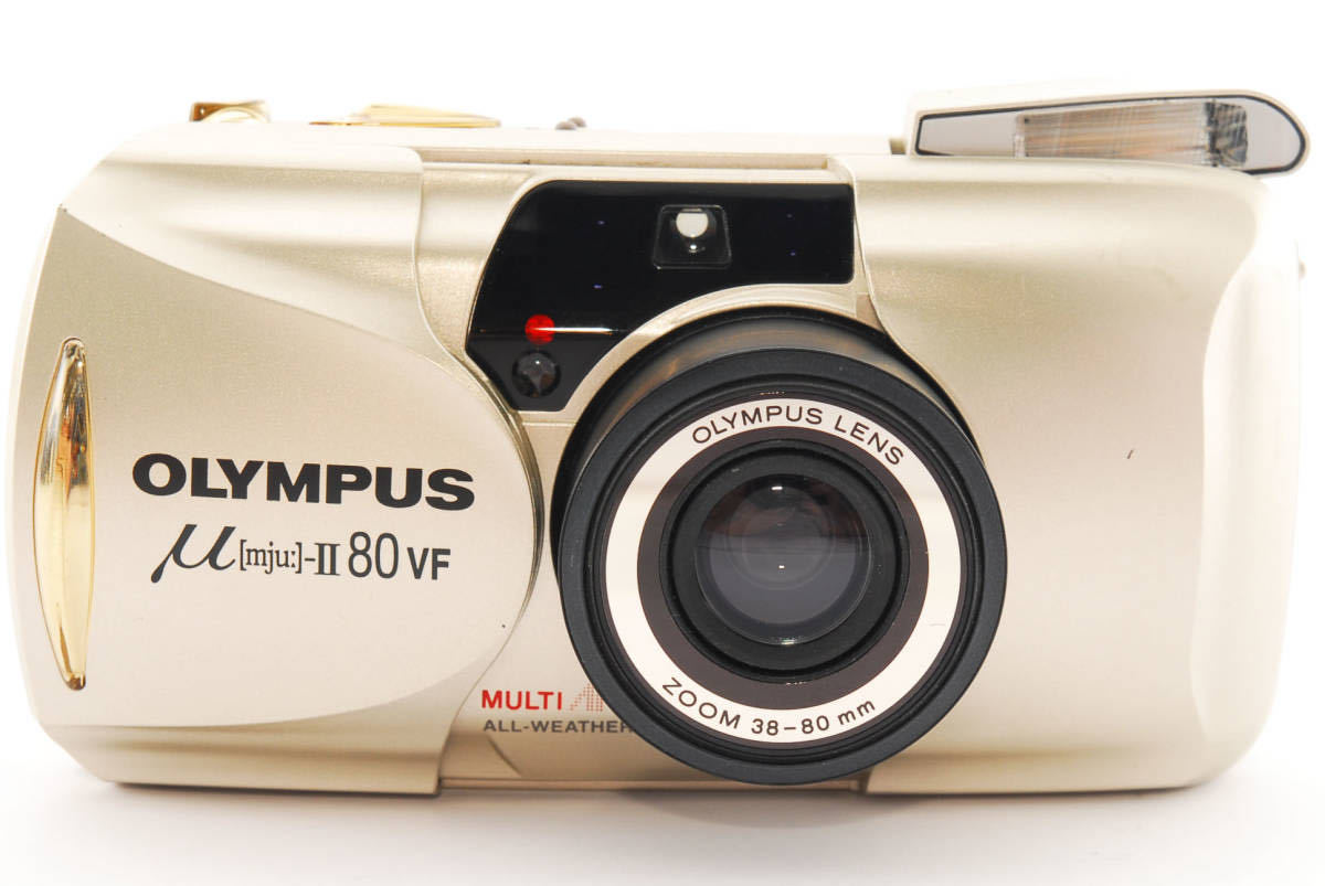 □現状品□ OLYMPUS オリンパス ミュー コンパクトフィルムカメラ II μ