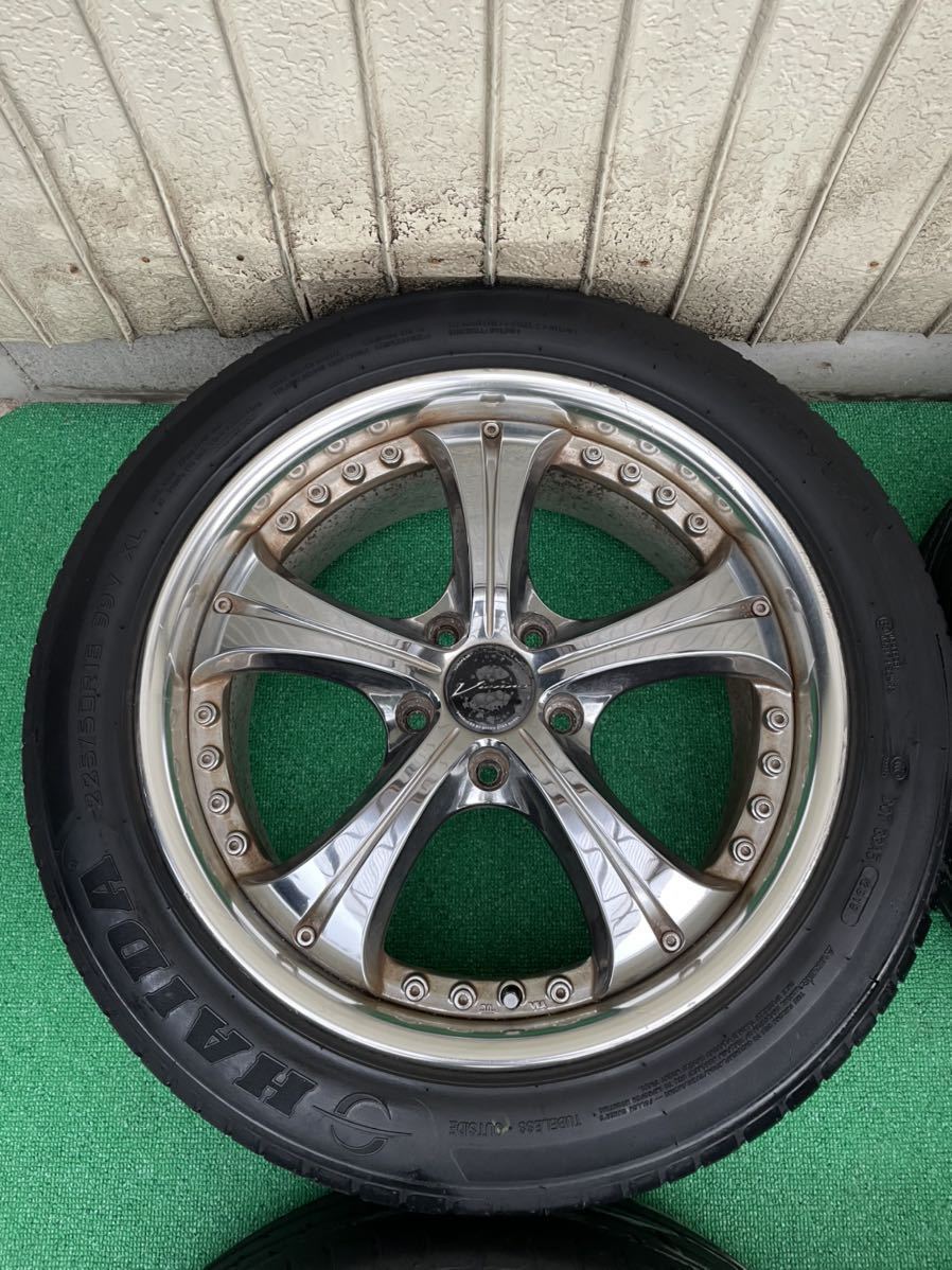 正規取扱販売店 PCD100 5h 5穴 18インチ 8j SSR ヴィエナツウェール