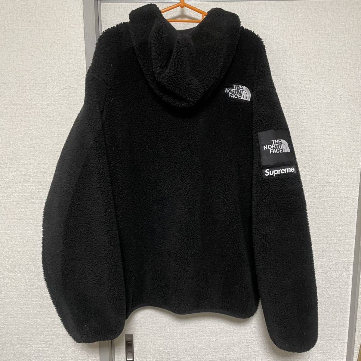 Supreme / The North Face S Logo Hooded Fleece Jacket Black