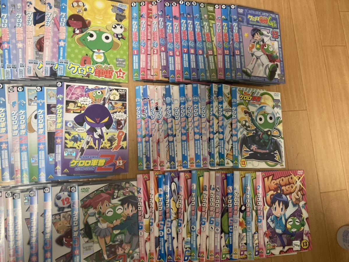 ケロロ軍曹 DVD シーズン1〜7 全91巻 劇場版6枚 全97巻 | sweatreno.com