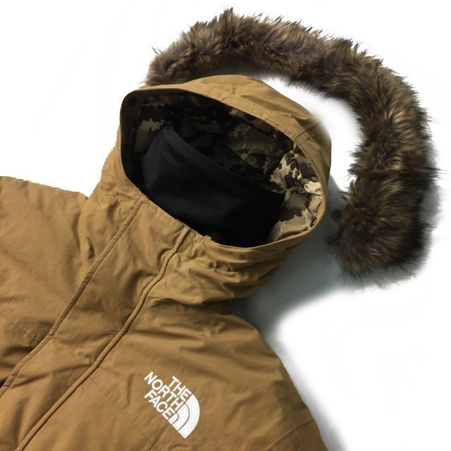 1円～!売切!【正規新品】THE NORTH FACE MCMURDO PARKA ダウンジャケット US限定 RDS 550 日本未発売 アウトドア  防寒(M)茶 迷彩190122-175