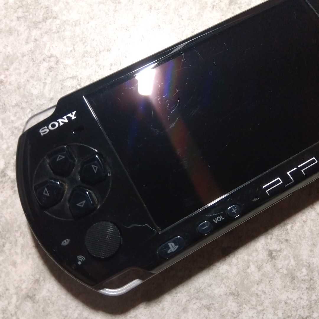 PSP3000 ピアノブラック 充電器 バッテリー 付き-