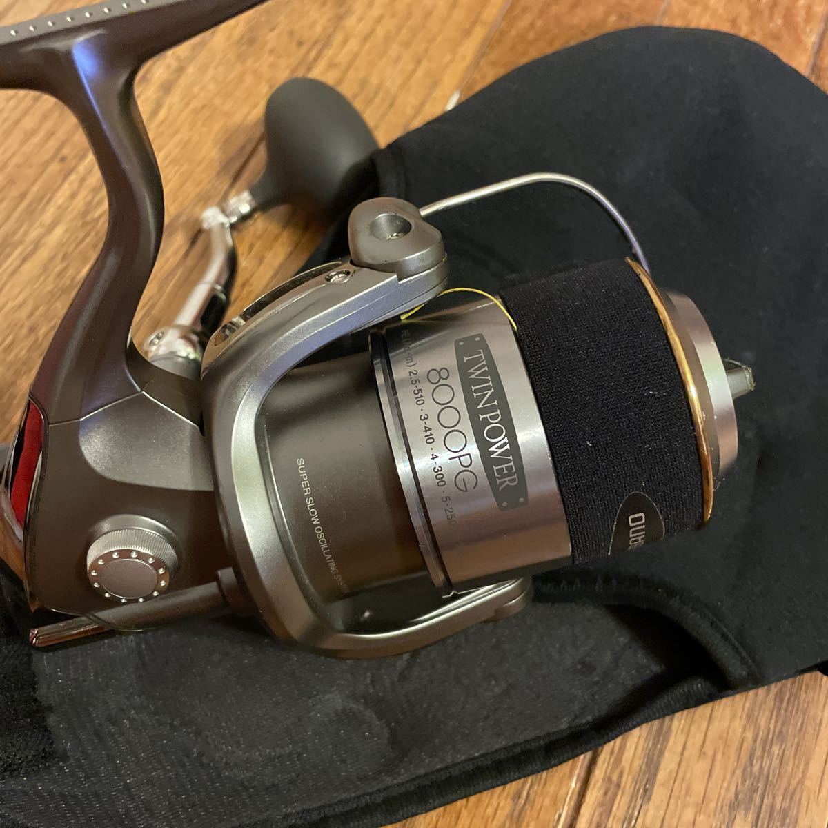リール⑥☆SHIMANO☆TWIN POWER 8000PG☆SC83P☆シマノ☆ツインパワー