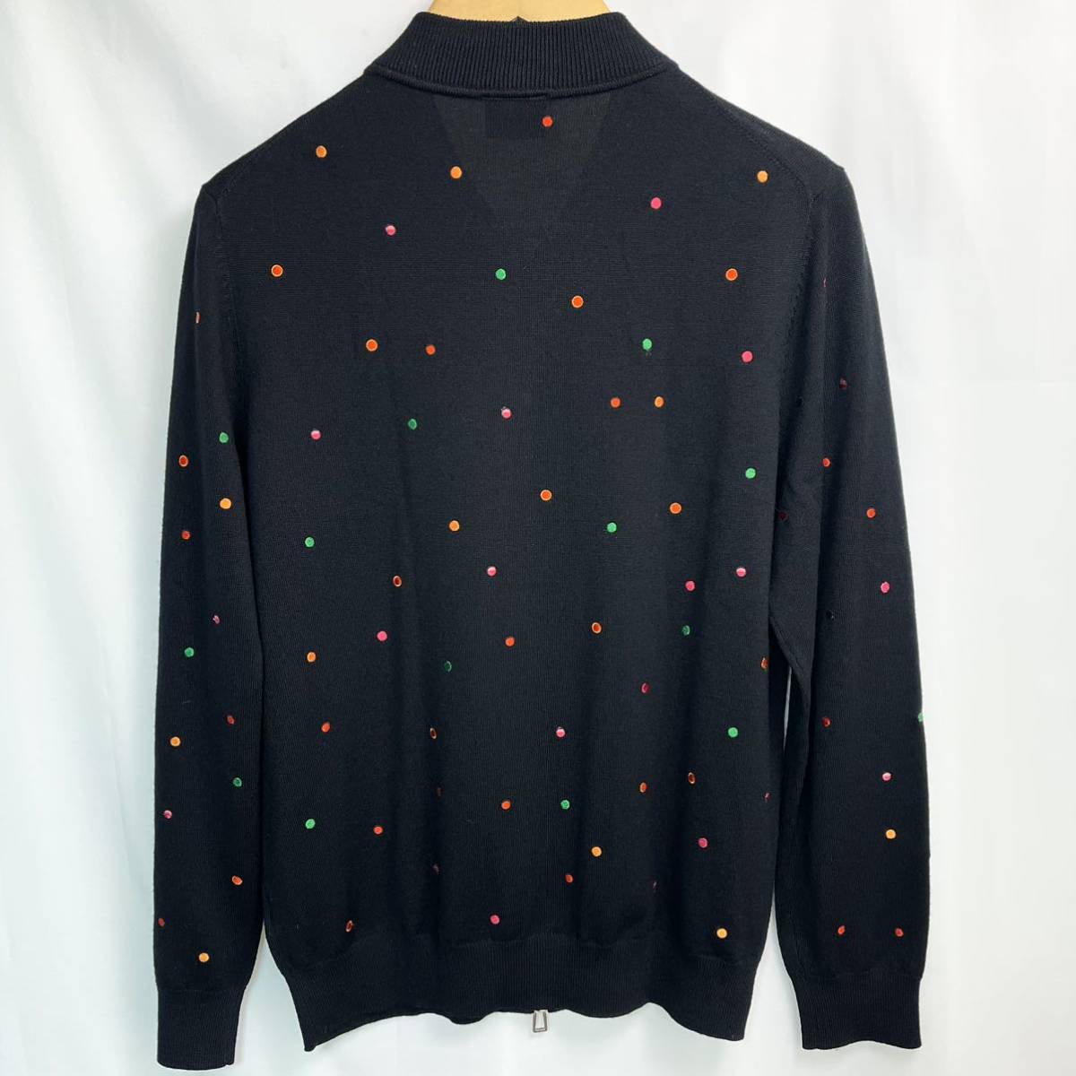 PS Paul Smith ポールスミス DOT EMBROIDERED ドット刺繍 ジップ PS Paul Smith ポールスミス DOT EMBROIDERED ドット刺繍 ジップ