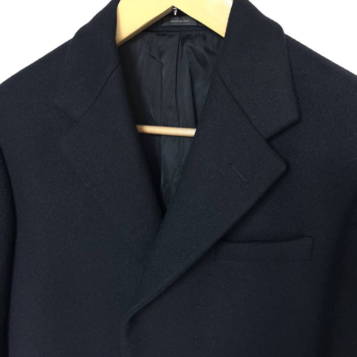 JIL SANDER ジルサンダー メルトン ウール 比翼仕立 チェスター JIL SANDER ジルサンダー メルトン ウール 比翼仕立 チェスター