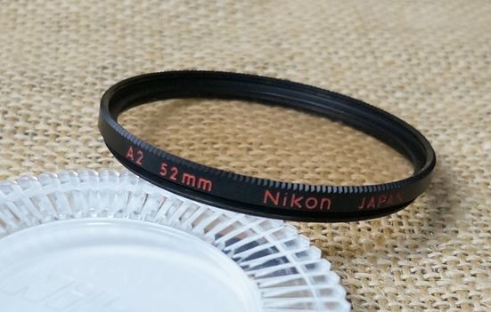 NIKON original color filter A2 52. Nikon 