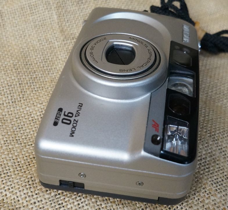 動作OK　Minolta Riva Zoom 90 Date ミノルタ　リバ　フイルムカメラ_画像6