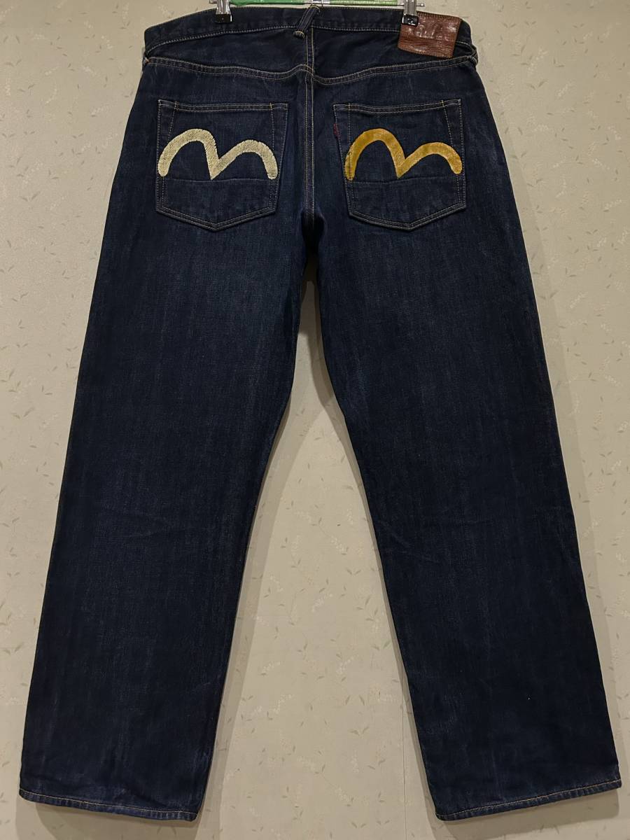 シリアルシール付 エヴィス No.1 SPECIAL LOT2000 赤カモメ デニム w38