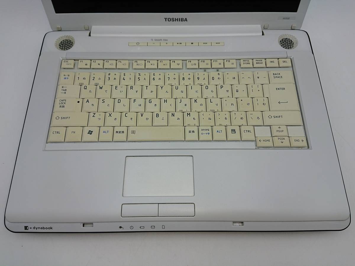 l【ジャンク】TOSHIBA ノートパソコン dynabook AX/53D PAAX53DLP 不具合有 東芝_画像4