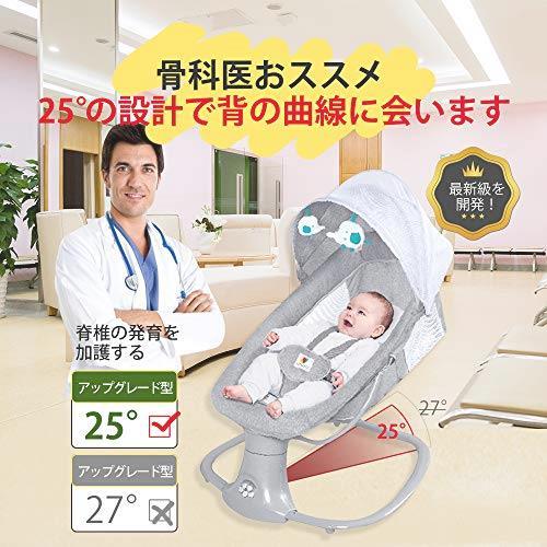◇送料無料 Feemomメロディー内蔵電動スイング 電動バウンサー ベビー
