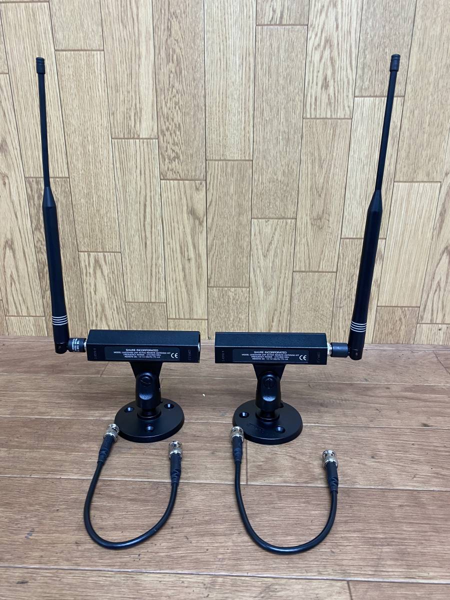 美品 SHURE/シュアー UA830WB リモートマウントアンテナ用インライン