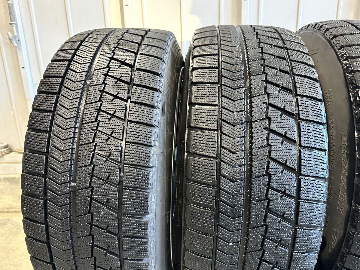 インプレッサ WRX STI純正 GVB 18インチ スタッドレスセット GRB
