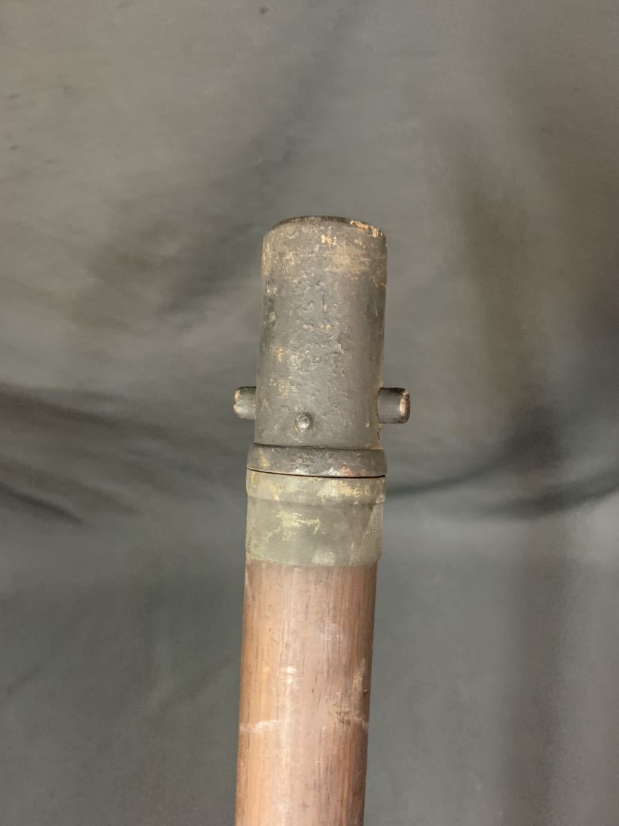 時代 槍柄 柄のみ 武具 骨董 古美術 約270㎝ (a38) item details