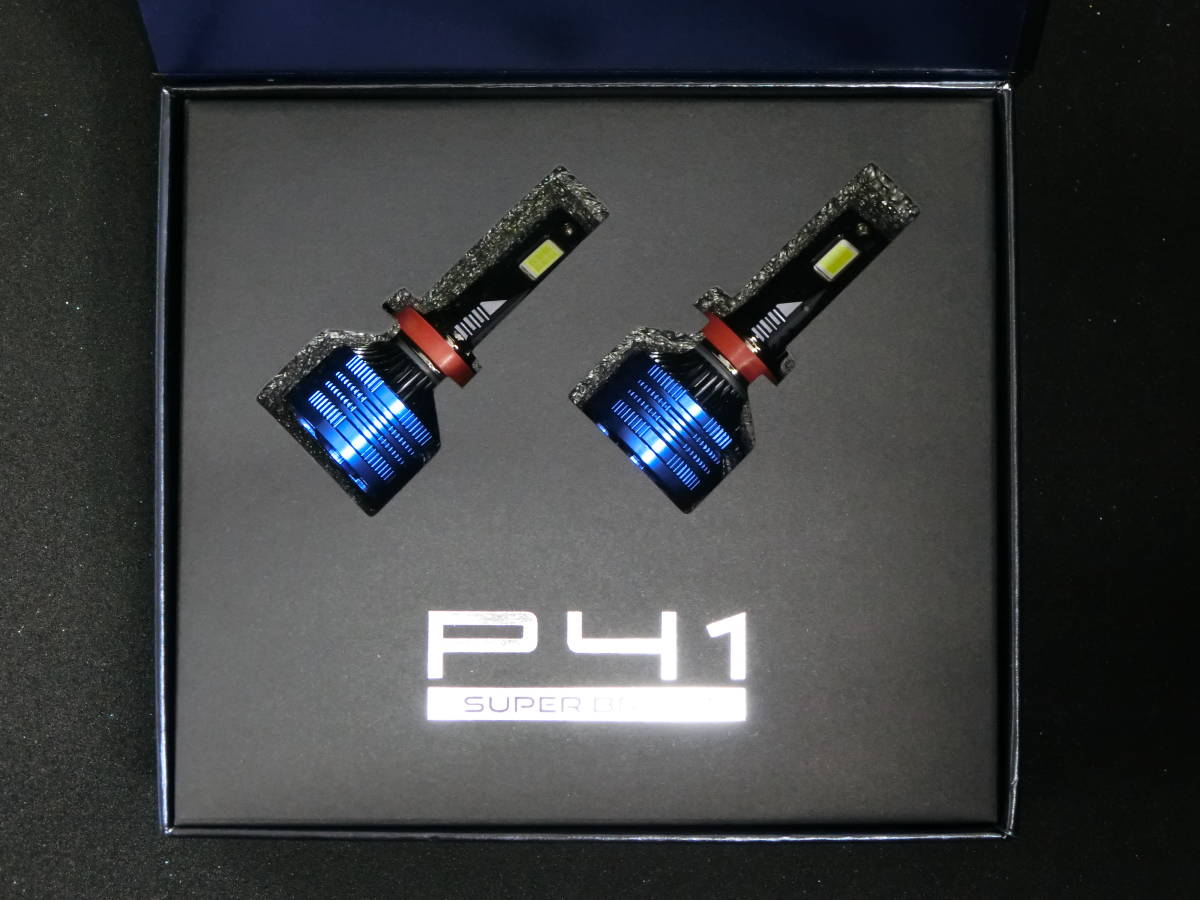 超爆光 H8 LED フォグライト 12V 24V ダイハツ ムーヴ(カスタム）L150S L152S L160S H16.12～H18.9 P41 ホワイト 6500K 200Ｗ_画像3