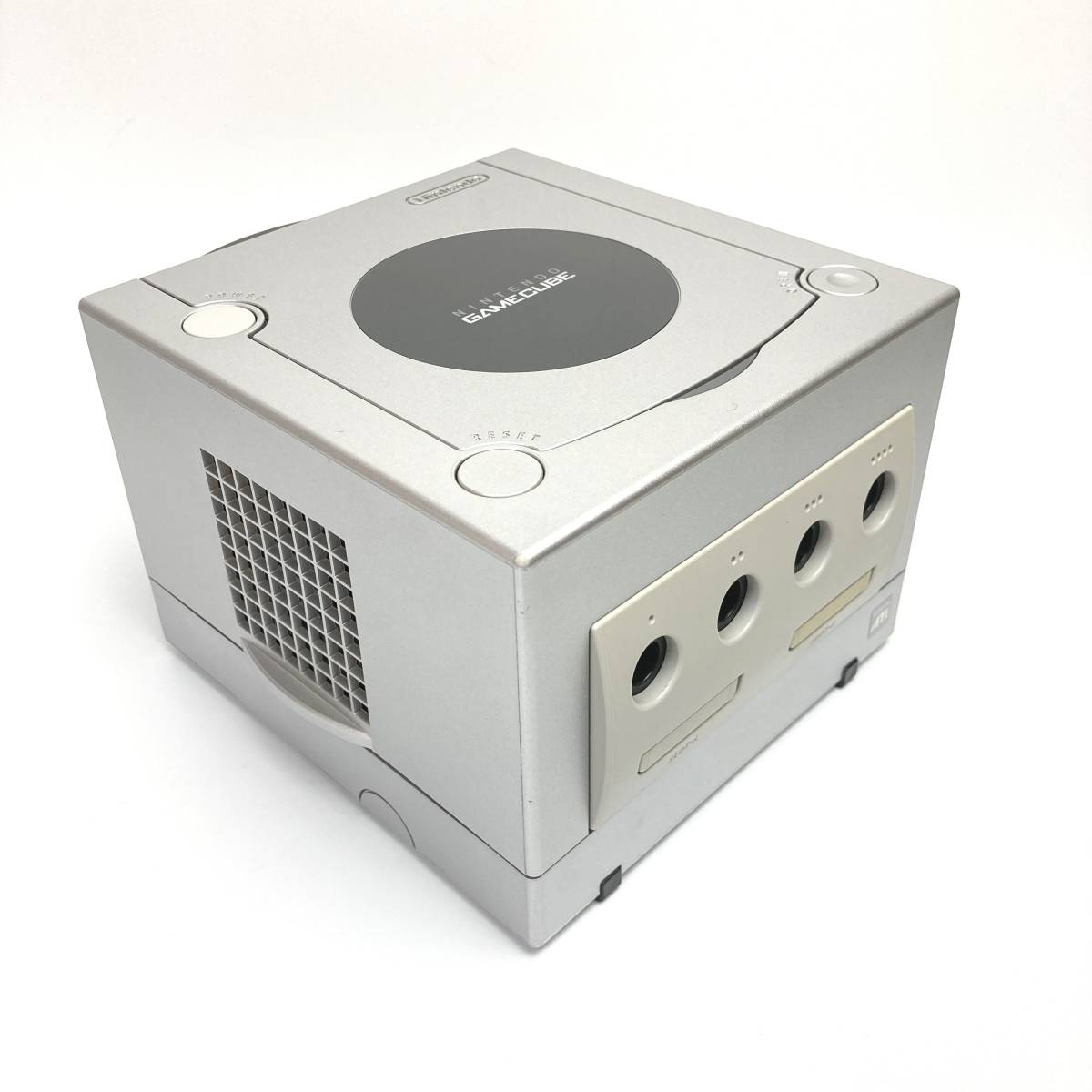 ★動作確認済み★ 箱説明書つき ニンテンドーゲームキューブ シルバー 本体セット Nintendo GAME CUBE GC ゲームキューブ  Silver