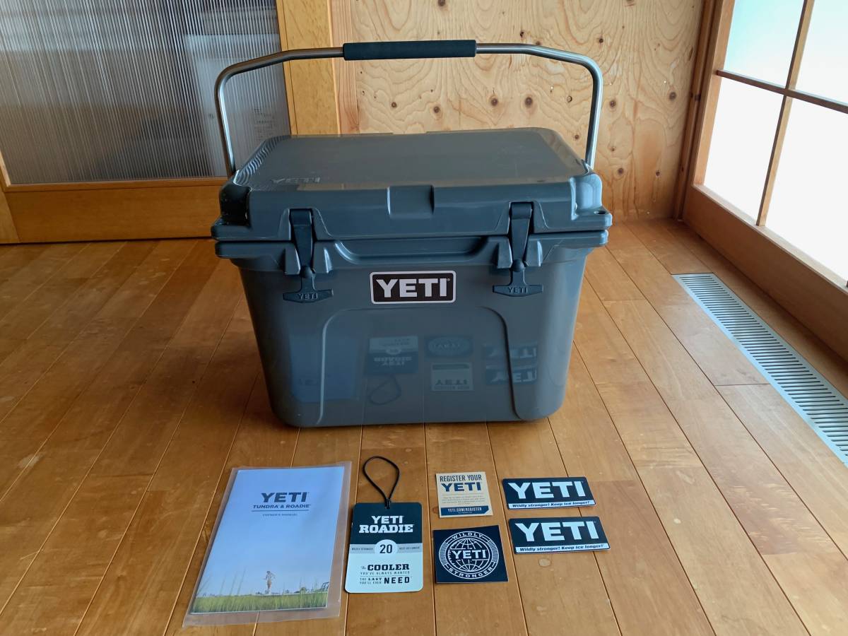 激安価格の 品質が yeti - roadie 20 チャコール アシモクラフツ