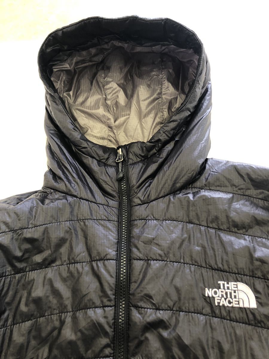 美品☆レッド ポイント フーディー☆中綿 ジャケット☆THE NORTH FACE