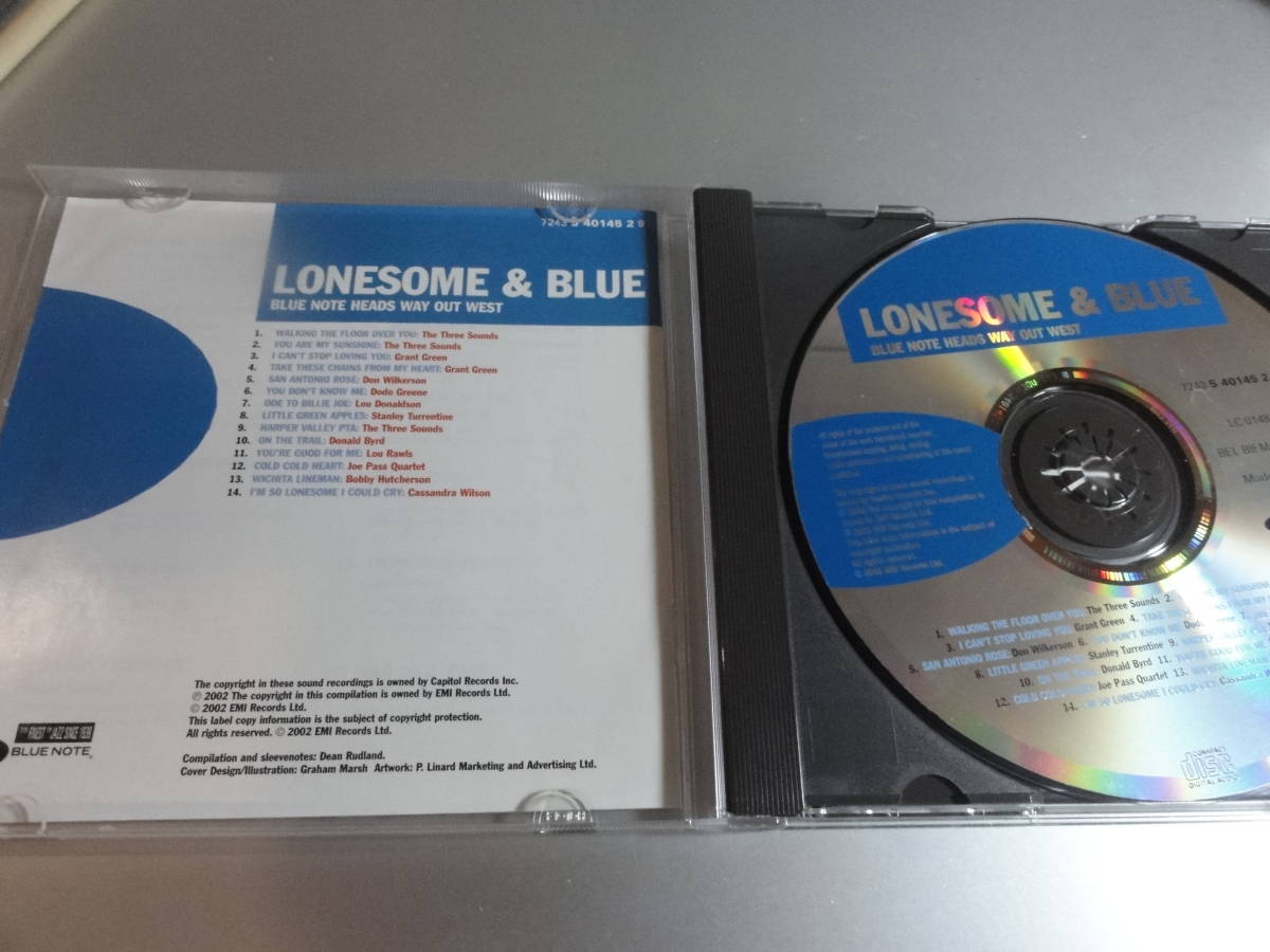 LONESOME AND BLUE　　　BLUE NOTE　　　 HEADS WAY OUT　WEST