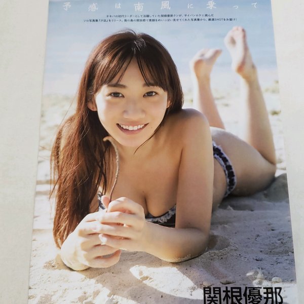 BP282. root super .(Cheeky Parade)* scraps 3 page cut pulling out swimsuit bikini 
