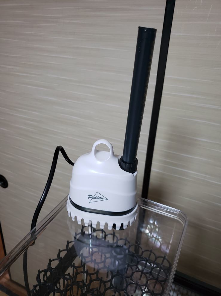 濾過 水槽 60㎝ オーバーフロー 濾過槽 改良フィッシュレット付き 水中