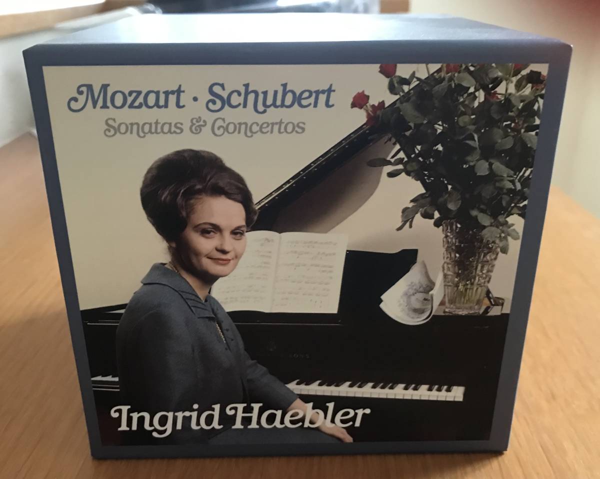 美品イングリッド・ヘブラー ピアノ作品全集 モーツァルトピアノ協奏曲