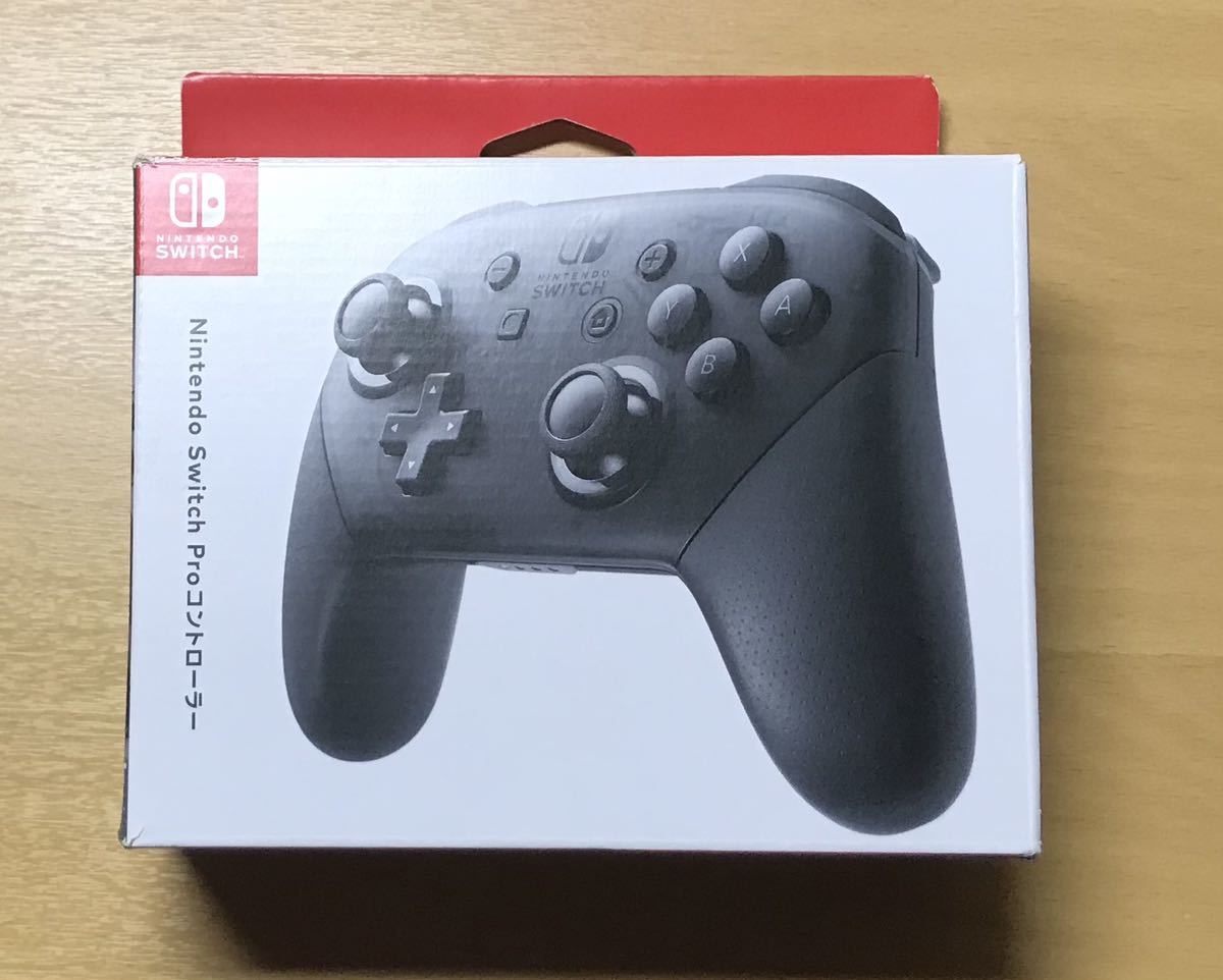 任天堂 Nintendo Switch ニンテンドースイッチ プロコン Proコントローラー 純正品 ブラック