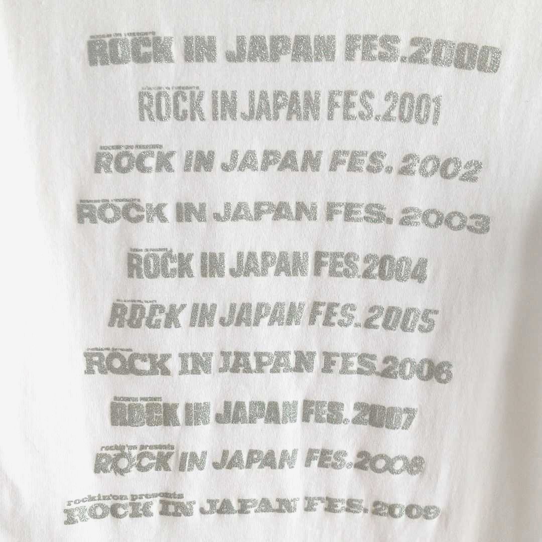 ROCK IN JAPAN FES 10周年記念Tシャツ XSサイズ