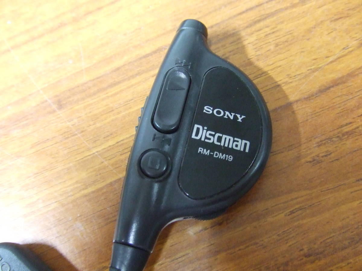 z458 SONY Discman用/ディスクマン用 CDウォークマン用 リモコン RM-DM19 中古 未確認 現状品の画像1