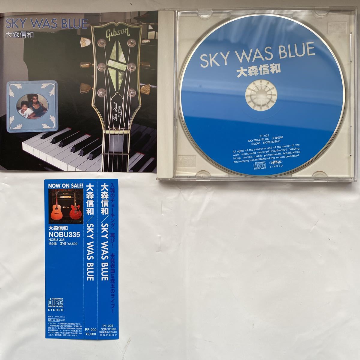 SKY WAS BLUE / 大森信和 中古品_画像9