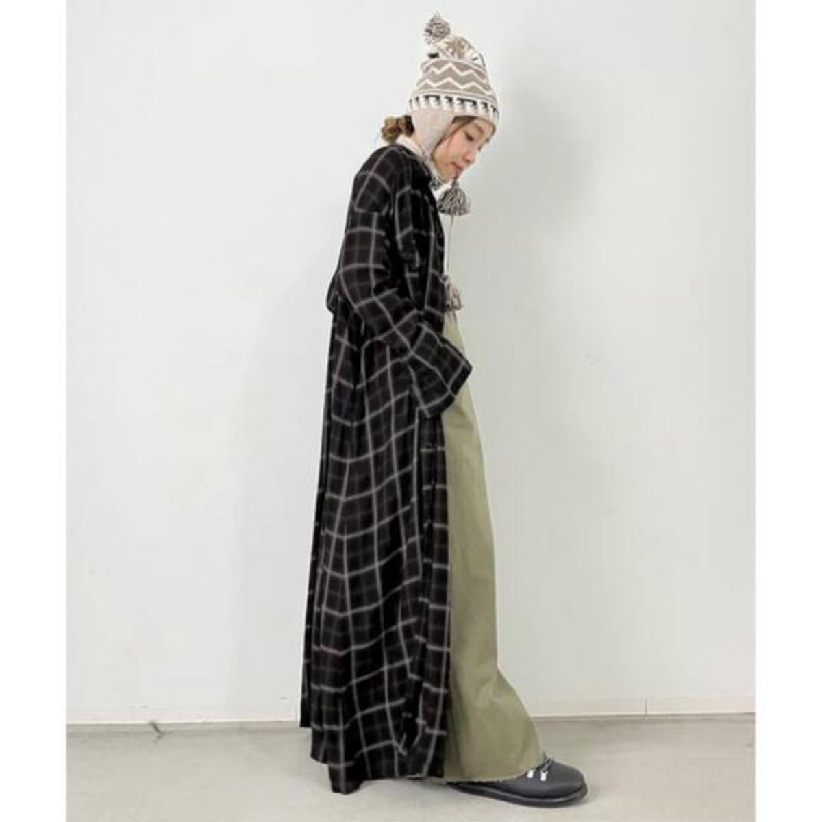 REMI RELIEF/レミレリーフ】CHECK SHIRT DRESS アパルトモン REMI RELIEF/レミレリーフ】CHECK SHIRT DRESS アパルトモン