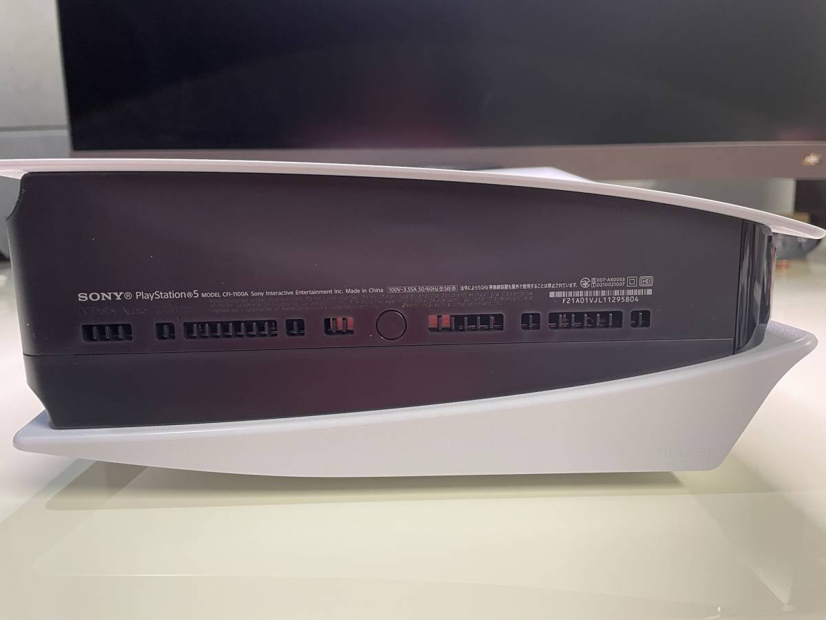 ※使用頻度少ない　SONY PlayStation 5 CFI-1100 【+2年間の延長保証付き】※メーカー保証残あり - 1