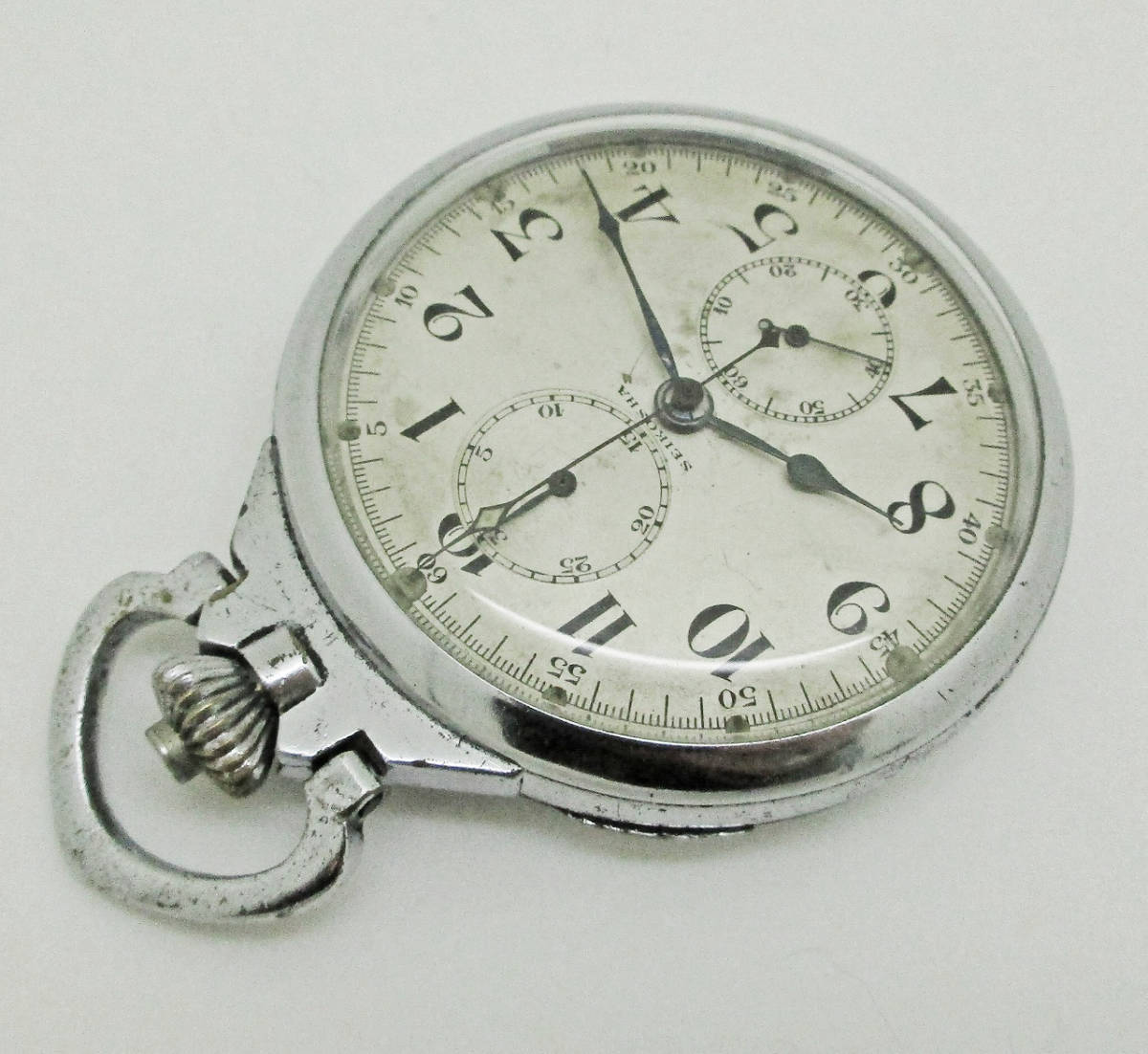 軍用カラフ  秒時計一型乙刻印 日本軍 稼働品 カラフ