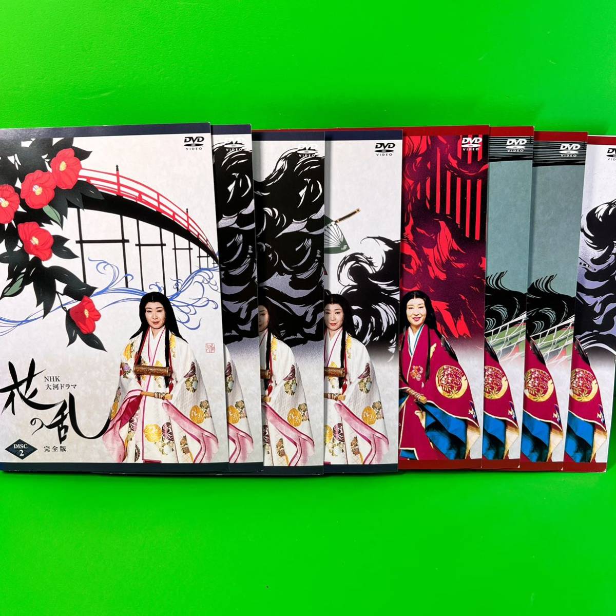 ケース付 NHK大河ドラマ 花の乱 完全版 DVD 全10巻三田佳子 ケース付 NHK大河ドラマ 花の乱 完全版 DVD 全10巻三田佳子