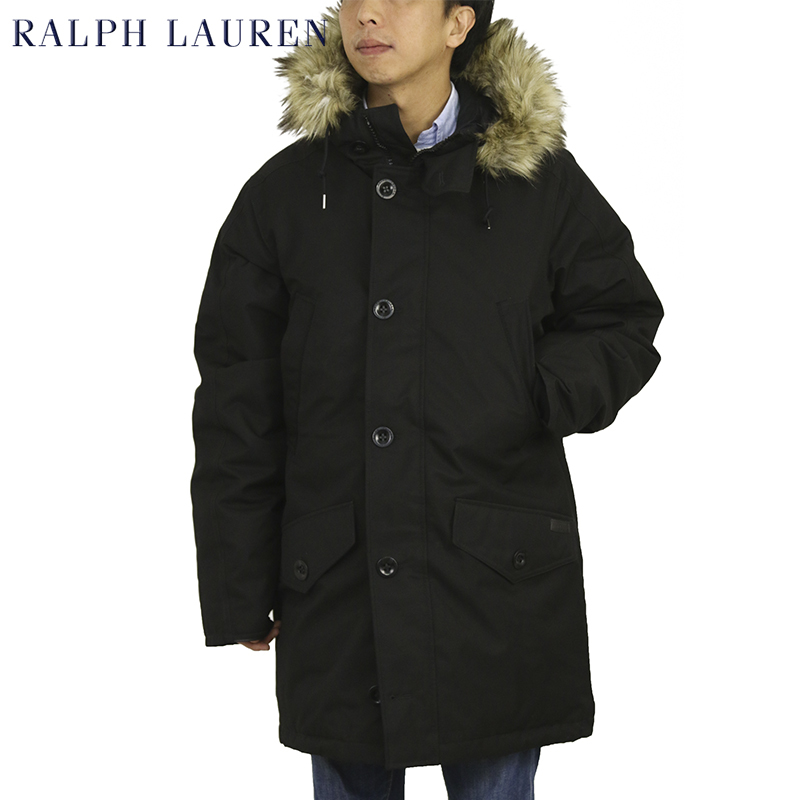 新品 アウトレット ｂ268 XLサイズ ファー付きフード N-3B型 ダウンジャケット polo ralph lauren ポロ ラルフ ローレン