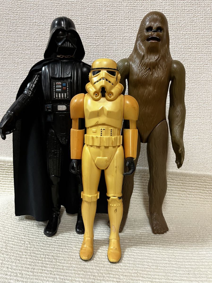 Yahoo!オークション - スターウォーズ オールドケナー 3体セット1978年