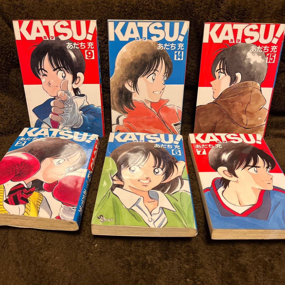 大掃除処分値下↓『KATSU!』2.6.7.9.14.15巻　6冊　あだち充　小学館　少年サンデーコミックス