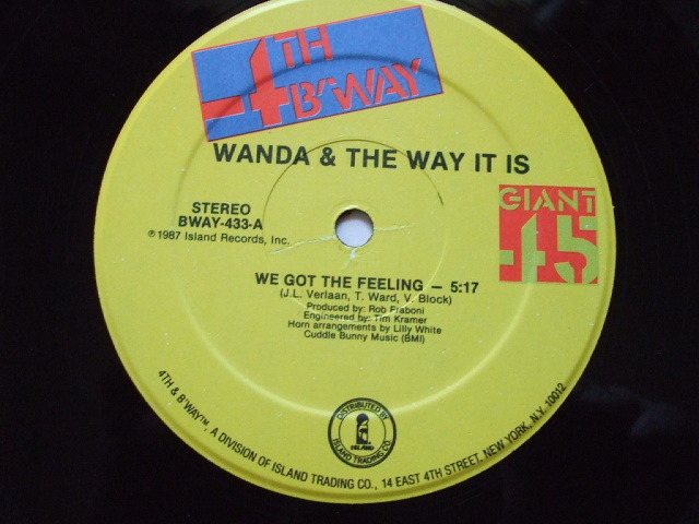 EP Wanda and The Way It Is - We Got The Feeling (1987)_画像2