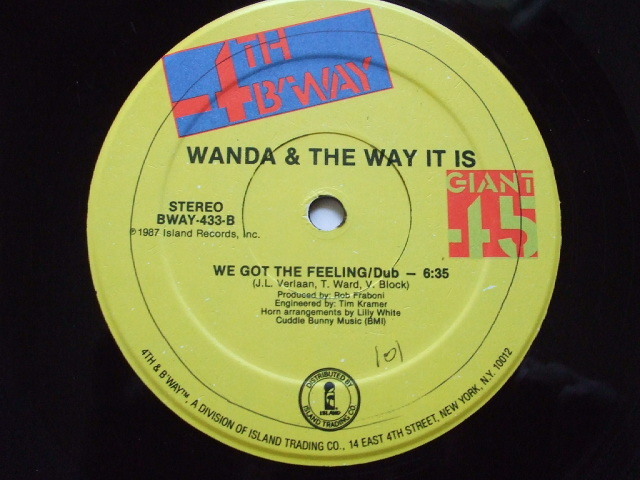 EP Wanda and The Way It Is - We Got The Feeling (1987)_画像3