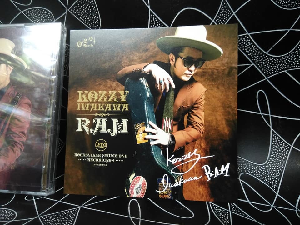 特典付き【ＣＤ】2枚組 KOZZY IWAKAWA / R.A.M 検索ザマックショウロックンロールコージーマックロカビリーキャロルCKBブラックキャッツ_画像8